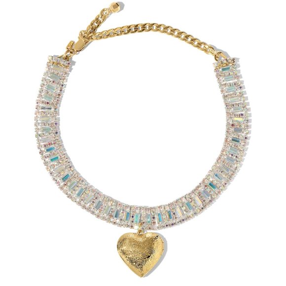 THE BRITTANY CHOKER, GOLD, VANESSA MOONEY - Picture 2 of 5